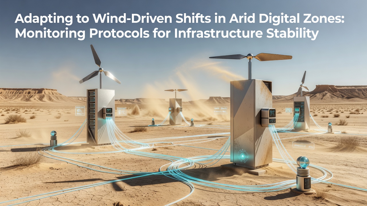 Adapting to Wind-Driven Shifts in Arid Digital Zones: Monitoring Protocols for Infrastructure Stability